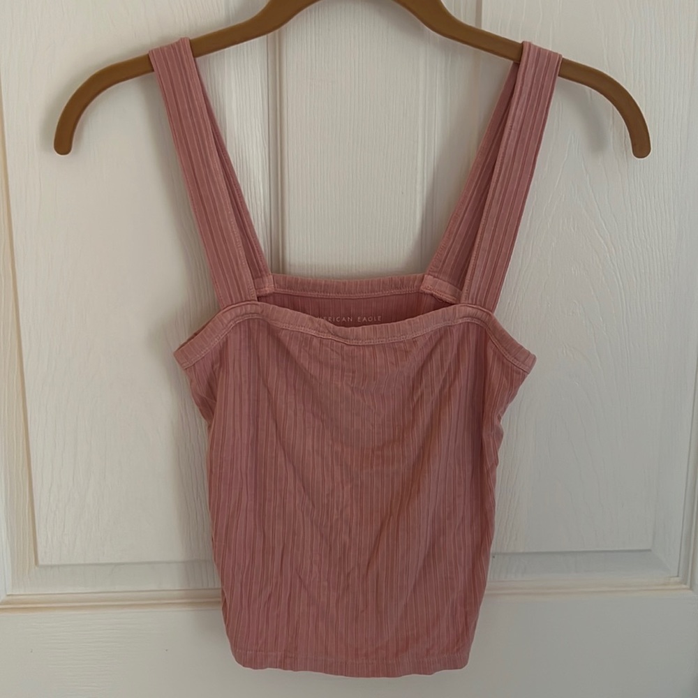 Ribbed Tank Crop Top